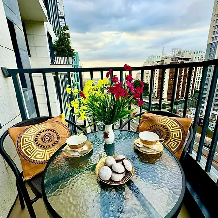 Жк Metropole Business Apartment Almaty Exterior photo